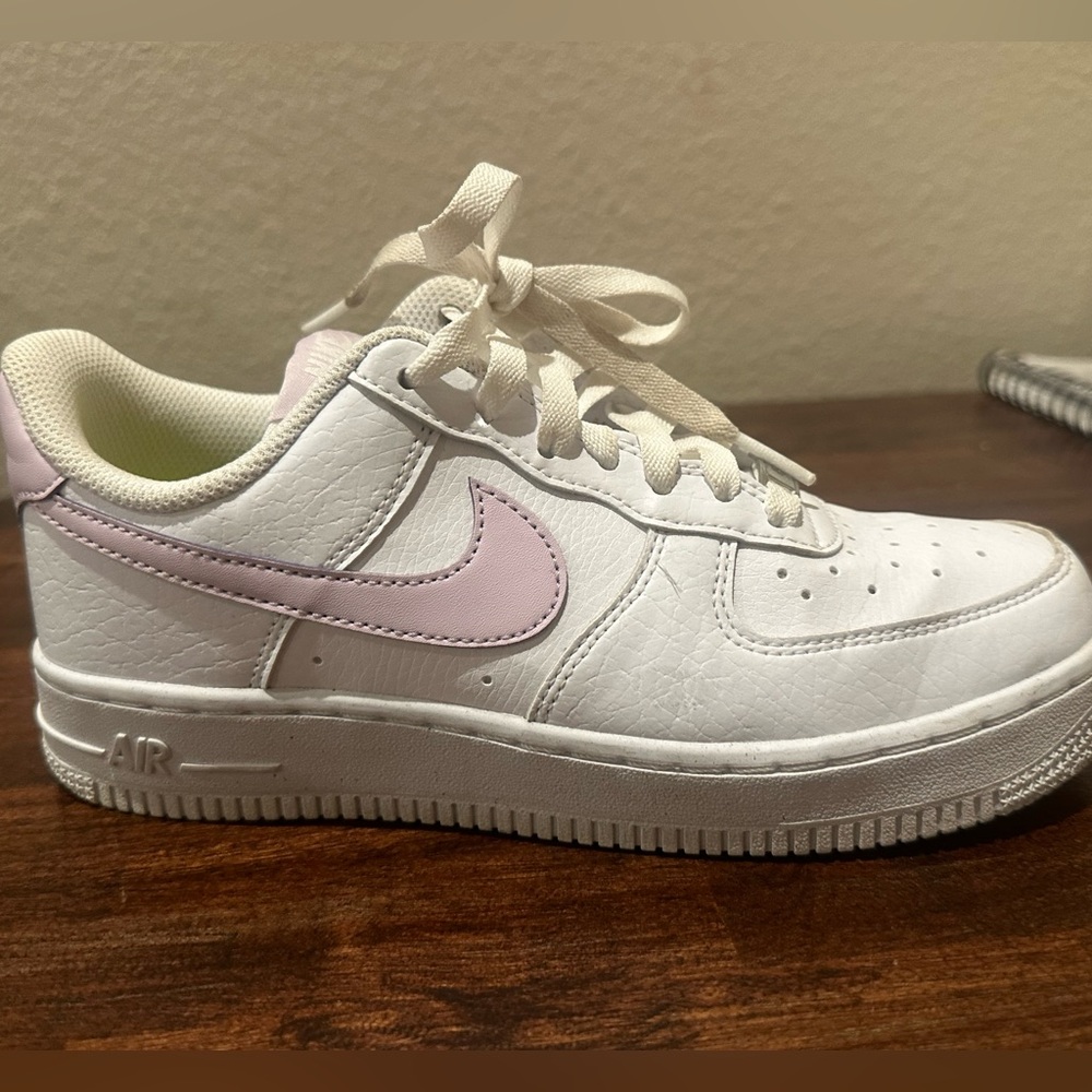 Purple nike air forces size 7